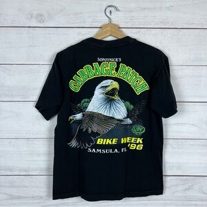 Vintage 1996 Bike Week Cabbage Patch T-Shirt Medium